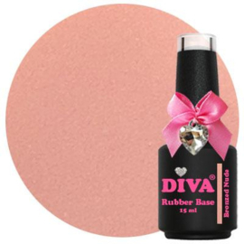 Diva | Rubberbase Hema Free | Bronzed Nude 15ml