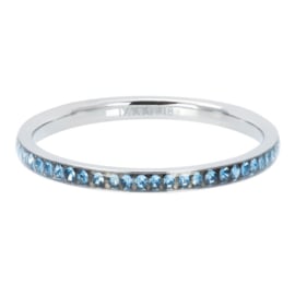 iXXXi | R02507-03 | Vulring Zirconia Light Sapphire 2mm - maat 19 - SILVER
