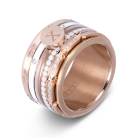 iXXXi | R06103-02 | Vulring Noor 2mm - maat 19 - ROSÉ GOLD