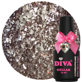 Diva | Glitter Silver Copper 15ml