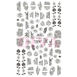 Diva | Design Stickers 6 Black