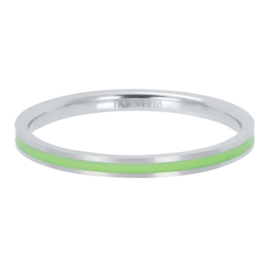 iXXXi | R02310-04 | Vulring Line Green 2mm - maat 17 - ZILVER