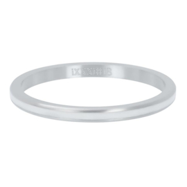 iXXXi | R02304-03 | Vulring Line White 2mm - maat 18 - ZILVER