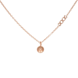 iXXXi | N05004-02 | Necklace chain top part base 50 cm | ROSÉ GOLD