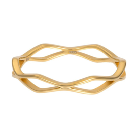 iXXXi | R06403-01 | Vulring Modern 4mm - maat 18 - GOLD