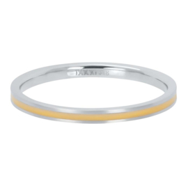 iXXXi | R02309-04 | Vulring Line Yellow 2mm - maat 20 - ZILVER