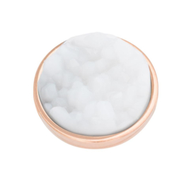 iXXXi | R05031-02 - Top part drusy white - ROSÉ GOLD