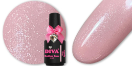 Diva | R06 | Rubberbase Pink Sparkle 15ml
