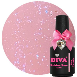 Diva | R05 | Rubberbase Pink Twinkle 15ml