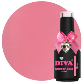 Diva | R22 | Rubber base Rose 15ml