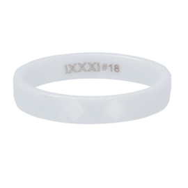 iXXXi | R03401-06 | Vulring Ceramic Facet 4mm - maat 19  WHITE