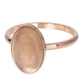 iXXXi | R05704-02 | Vulring Royal Queen Drop Champagne 2mm - maat 16 - ROSÉ GOLD