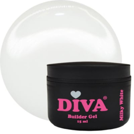 Diva | Builder Gel Milky White 15ml