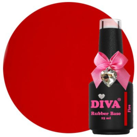 Diva | R56 | Rubberbase Fire 15ml