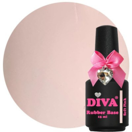 Diva | R13 | Rubberbase Soft Pink 15ml