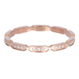 iXXXi | R06103-02 | Vulring Noor 2mm - maat 17 - ROSÉ GOLD