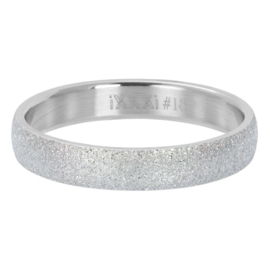 iXXXi | R02901-03 | Vulring Sandblasted 4mm - maat 15 ZILVER