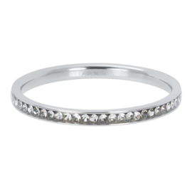 iXXXi | R02501-03 | Vulring Zirconia Crystal 2mm - maat 18 - ZILVER