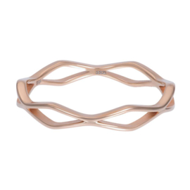 iXXXi | R06403-02 | Vulring Modern 4mm - maat 17 - ROSÉ GOLD