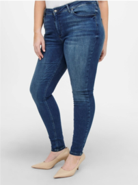 6349 Jeans Carwilly reg Skinny jeans Medium Blue t/m 54