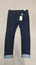 6364 Jeans Carvicky reg slim dark blue denim t/m 54