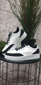Sneaker OnlySaphire White/black/mint t/m 41