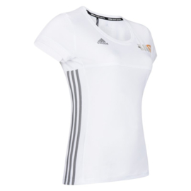 KMG adidas Climalite T-shirt - Beginner/P1/P2 - Wit - Dames