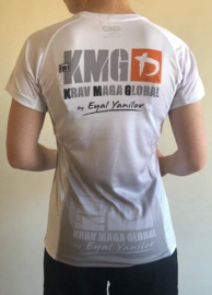 KMG Performance T-shirt - Sublimatiedruk - Beginner/P1/P2 - Wit - Dames