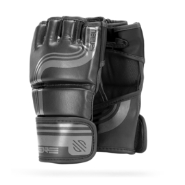 Sanabul Core Series 4 oz MMA handschoenen - zwart en metaal