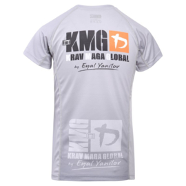 KMG Performance T-shirt - Sublimatiedruk - P3/P4/P5 - Lichtgrijs - Dames