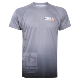 KMG Performance T-shirt - Sublimatiedruk - G en E - Donkergrijs - Heren