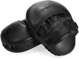 Sanabul Essential Curved Punch Mitts - zwart