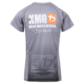 KMG Performance T-shirt - Sublimatiedruk - G en E - Donkergrijs - Dames