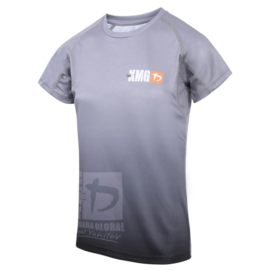 KMG Performance T-shirt - Sublimatiedruk - G en E - Donkergrijs - Dames