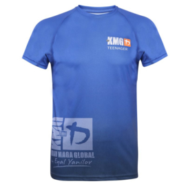 KMG Performance T-shirt - Sublimatiedruk - Teenager 14-16 jaar - Dark Navy - Jongens
