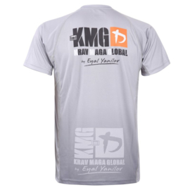 KMG Performance T-shirt - Sublimatiedruk - P3/P4/P5 - Lichtgrijs - Heren