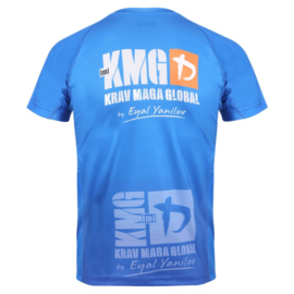 KMG Performance T-shirt - Sublimatiedruk - Junior 11-13 jaar - Koningsblauw - Unisex