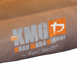 KMG Sporttas met Schouderriem - Grijs en Oranje