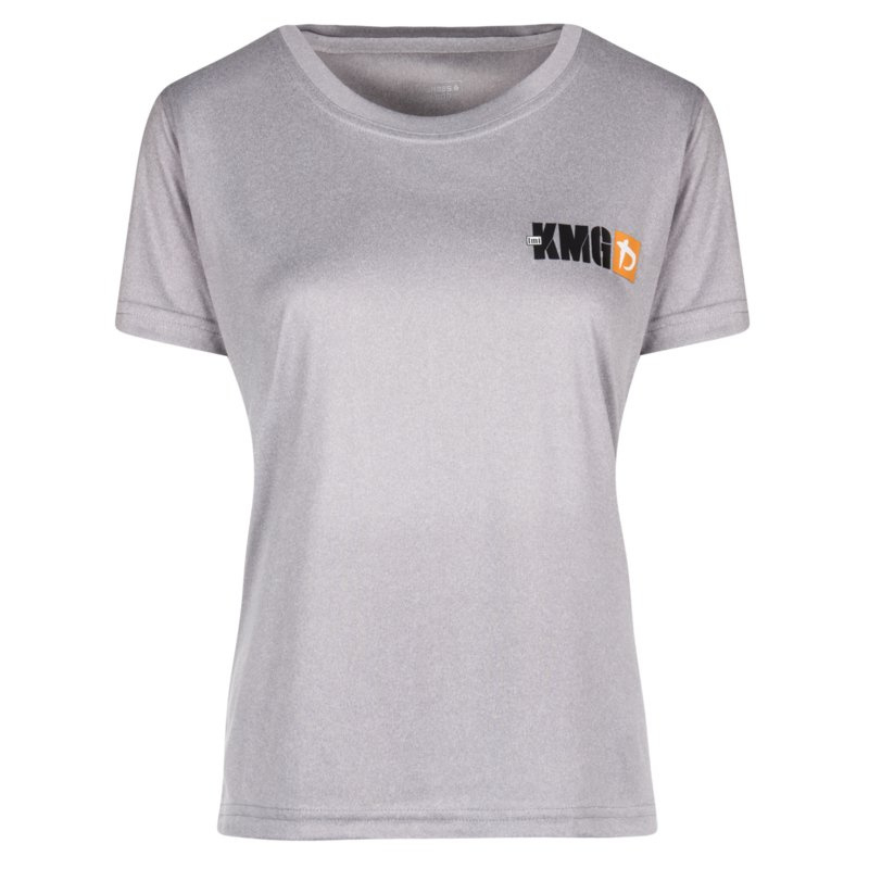 KMG Dry-Fit T-shirt - P3/P4/P5 - Lichtgrijs - Dames