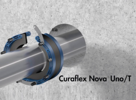 Doyma Curaflex Nova Uno T open afdichting DN100 x 9-12mm