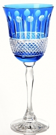 Goblet CHRISTINE turquoise-blue