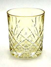 NOVA waterglas/ whiskyglas  - pastel yellow