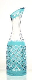 Decanter LUXORIA light turquoise  /  sea blue