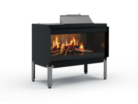 Nobis Janus 90 Front - Elektrische haard inbouw hologram