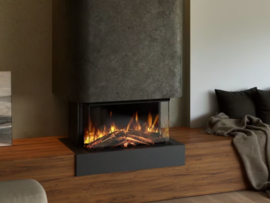 British Fires New Forest 650 - Driezijdige haard
