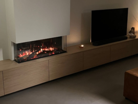 Vision Fires e-Line VS130 - Driezijdige elektrische haard