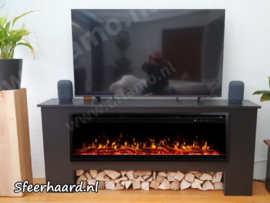 Aflamo Royal 3D 120 Highline - Elektrische haard 120 x 48cm
