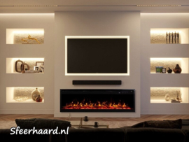 Aflamo Royal 3D 160 Highline - Elektrische haard 160 x 48cm
