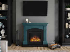 Tagu Magna Soft Turquoise inclusief Powerflame 1 haard