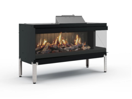 Nobis Janus 125 Hoek - Elektrische haard inbouw hologram